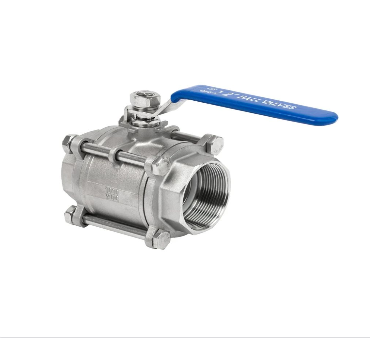 3PC Stainless Steel Threaded Ball Valve