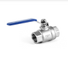 2PC Stainless Steel Threaded Ball Valve