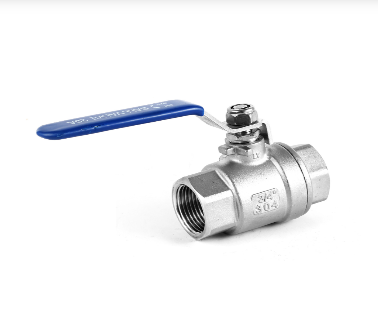 2PC Stainless Steel Threaded Ball Valve