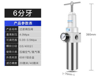 High Pressure Filter & Regulator QFRH-20