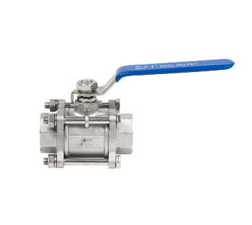 3PC Stainless Steel Threaded Ball Valve