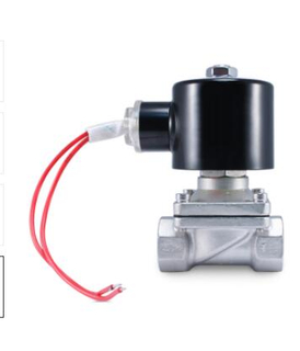 1/2" 110V AC Stainless Electric Solenoid Valve Normally closed