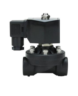1/2" Plastic Zero Differential Solenoid Valve