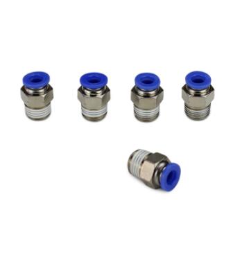 Male Straight Connector Push Connect Fitting 